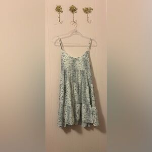 Babydoll dress with star pattern